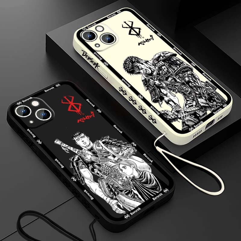 Apple Iphone 16 - Японский аниме-чехол для телефона Apple iPhone