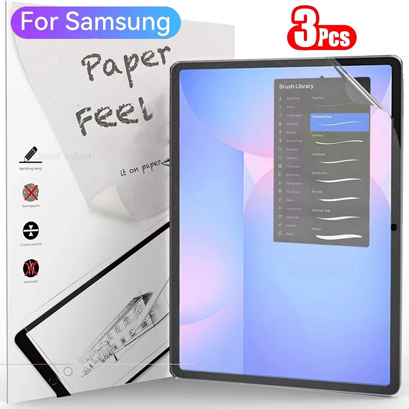 Samsung Tablet S10 Accessories - Защитная пленка для экрана, напоминающая бумагу,