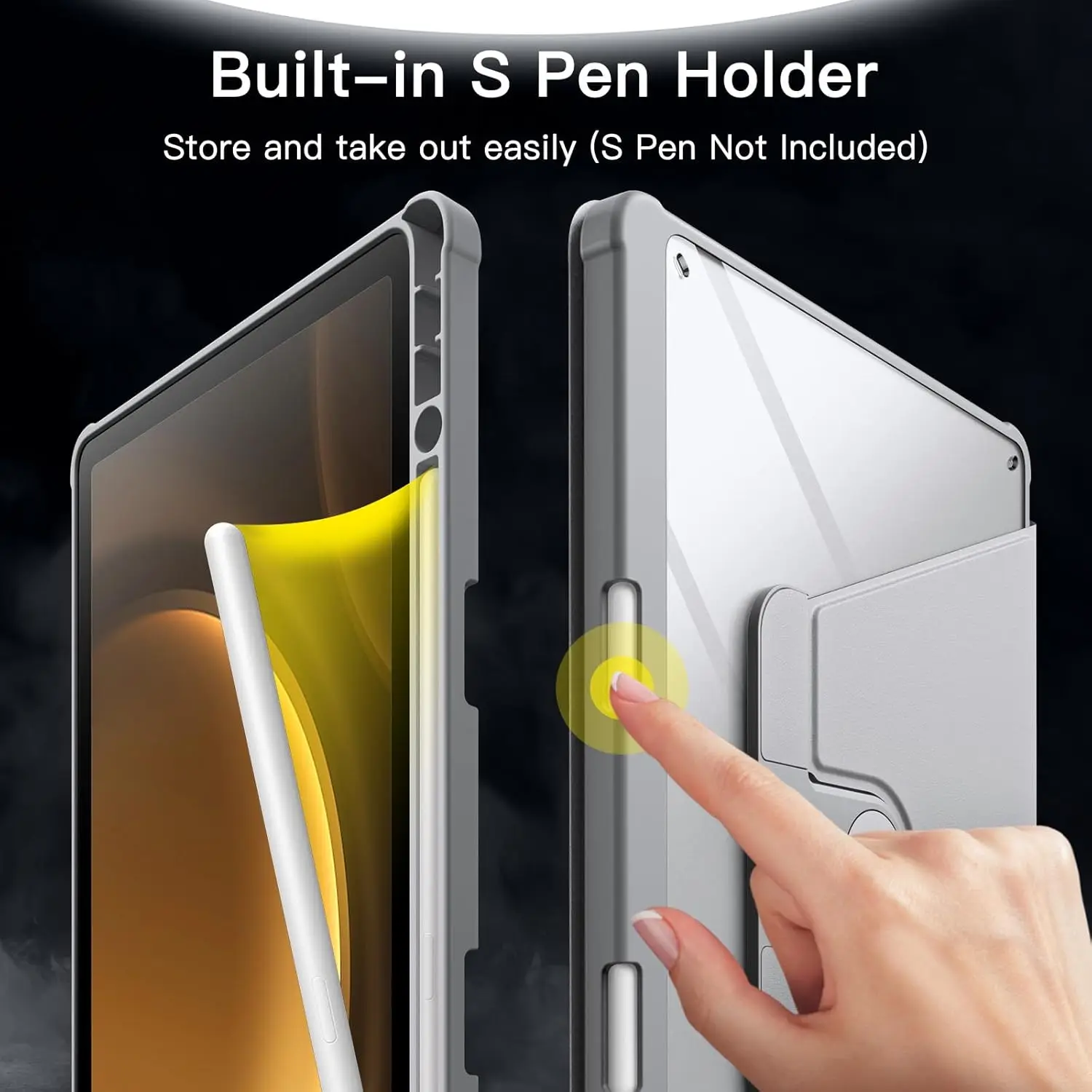 Чехол с держателем для стилуса – обзор и цена Samsung Tablet S10 Accessories