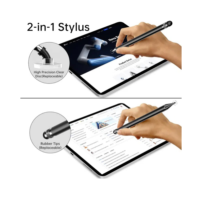 Стилус 2-в-1, высокочувствител – обзор и цена Tablet Stylus Accessories