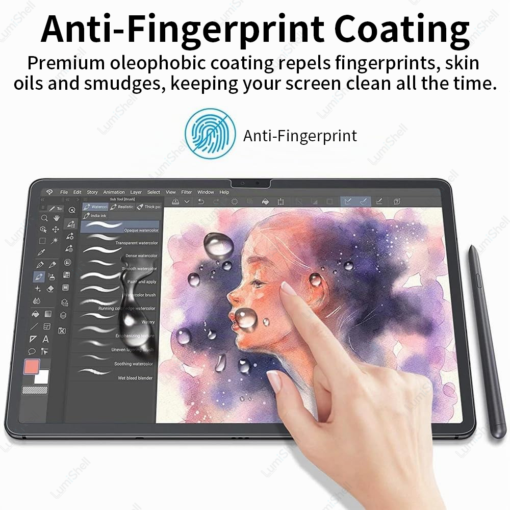 2 шт. защитной пленки с эффект – обзор и цена Samsung Tablet S10 Accessories