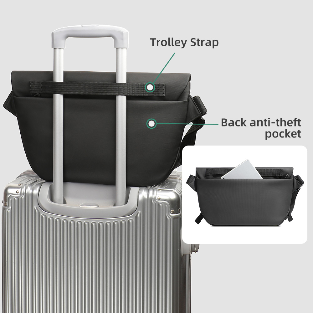 Мужская сумка через плечо Hcan – обзор и цена Tablet Shoulder Bag