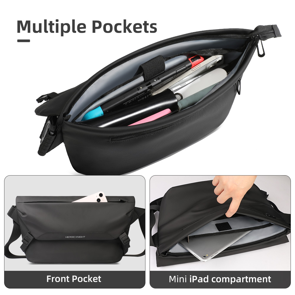 Мужская сумка через плечо Hcan – обзор и цена Tablet Shoulder Bag