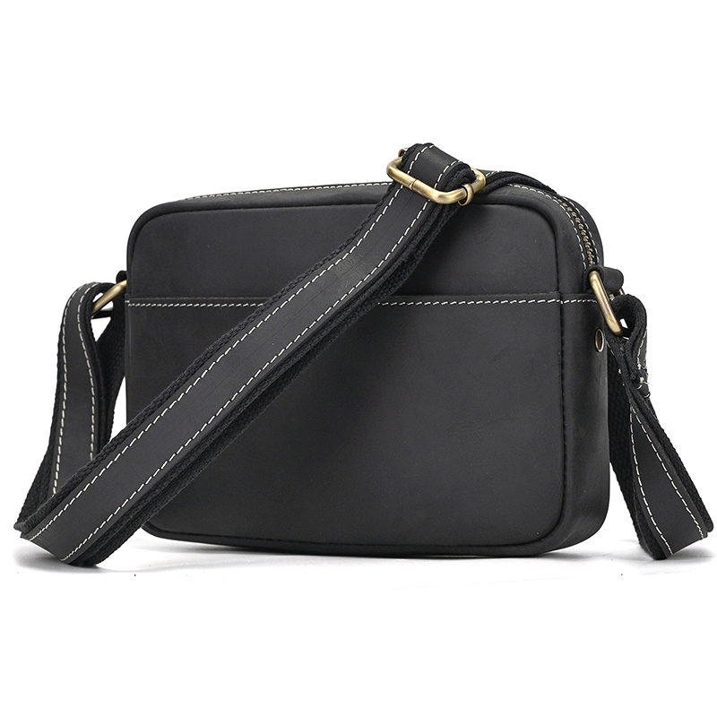 Crazy Horse кожаная мужская су – обзор и цена Tablet Shoulder Bag