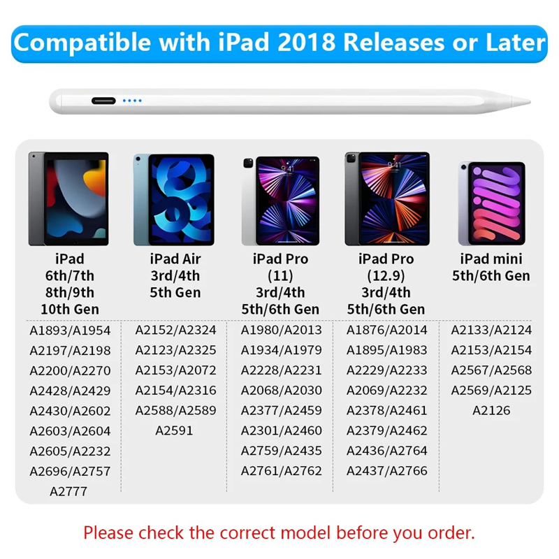 Для Apple Pencil 2 iPad Pencil – обзор и цена Tablet Stylus Accessories